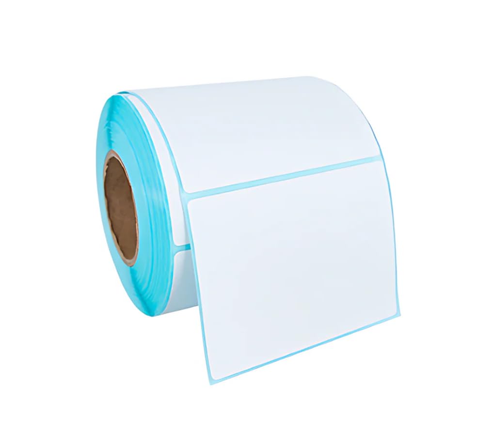 4" x 3" Thermal Label 102 x 76mm, 500 Labels Roll for Zebra, Citizen, Toshiba etc - 10 Rolls (5000 Labels)