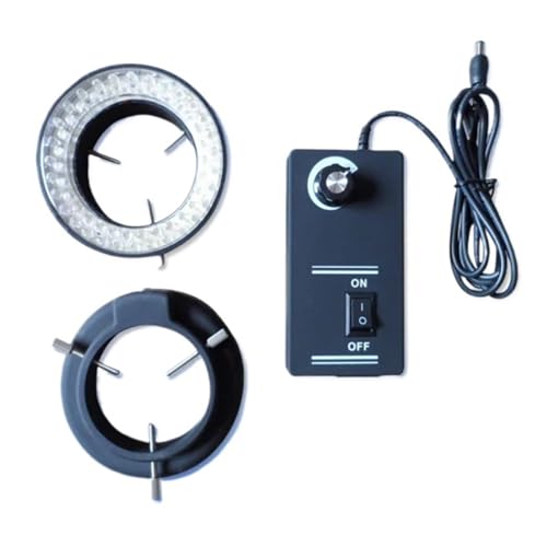Microscope for Stereo Microscope LED Lights 85-264V Adjustable 60pcs LED Ring Light 60mm Inner Diameter White Light