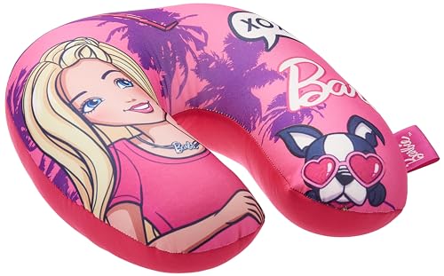 Hotel Linen Klub Deyarco Barbie Neck Pillow - Polyester Multi Color Free Size 35x35 cm