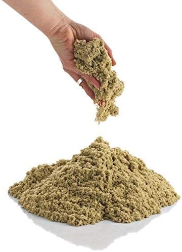 CoolSand 3D Sandbox - Safari Edition - Set Includes: 1 lb. Moldable Indoor Play Sand, Shaping Molds, Safari Figures and 3D Tray