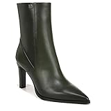 Franco Sarto Women's Appia Pointed Toe Dress Bootie Ankle Boot, Cypress Green Leather, 11