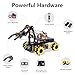 ACEBOTT Robot Arm Expansion Pack Smart Car Starter Kit, Robotics Kit for Kids Ages 8-12 12-16, STEM Toys Coding Robot Kit for Teens & Adults(QD007)