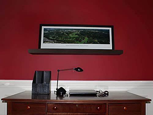 Inplace Shelving, Espresso Lewis Hyman 9084650 Floating Wall Shelf, 48 Inch Wide By 2-Inch High, 48 In W X 10.2 In D X 2 In H #TOP3