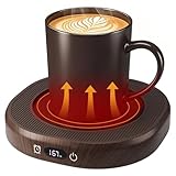 Electric Mug Warmer for Desk Auto Shut Off, Smart Coffee Cup Warmer for Tea Milk, 4 Temperature Setting Coffee Warmer Accessories Keep Beverage Fast Heating Home & Office, 8H Timer Candle Warmer Plate