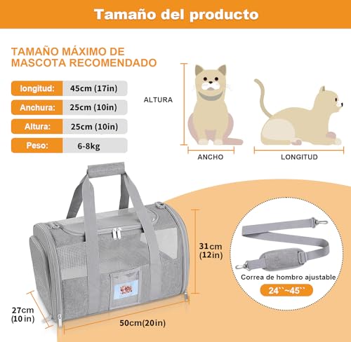 El mejor review de Transportadora para gatos soriana comprados en linea. 23 Imagen adicional