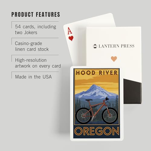 Lantern Press Baraja de Póker con 52 Cartas miniatura 3
