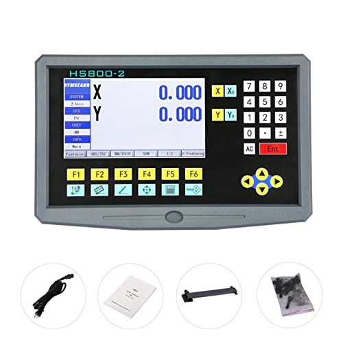 Linear Scale HS800-2 2 Ejes LCD Digital 110V/220V miniatura 6