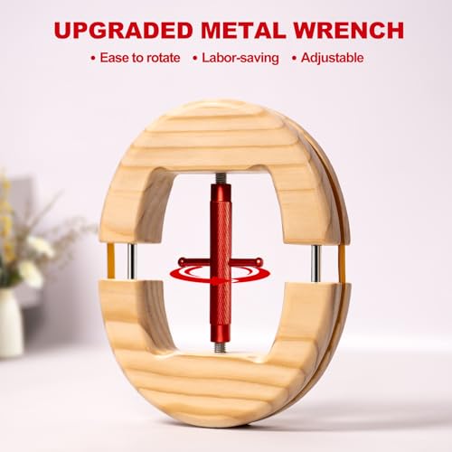 Image of Hat Stretcher, Cowboy Hat Stretcher for Fitted Hats, Hats Jack with Wrench, Extender Widener for Men Cowboy Baseball Caps