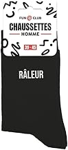 STC, Black men's socks - Râleur (39-45)