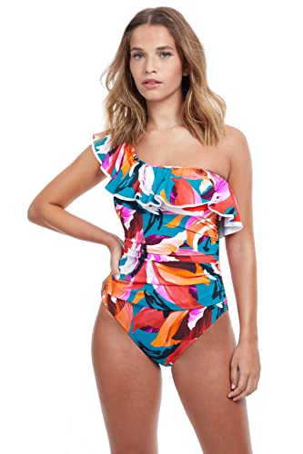 Maillot de bain une pièce Gottex de luxe galbant pour femme