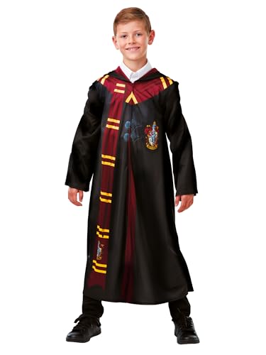 Rubie's Costume officiel robe imprimée Gryffindor Harry Potter enfant 9-10 ans