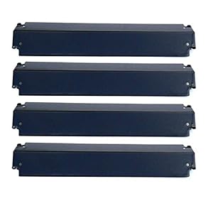 Direct store Parts DP125 (4-pack) Porcelain Steel Heat Shield/Heat Plates 16 Inch Long Replacement for Charbroil, Thermos, Gas Grill Models (Porcelain Steel)
