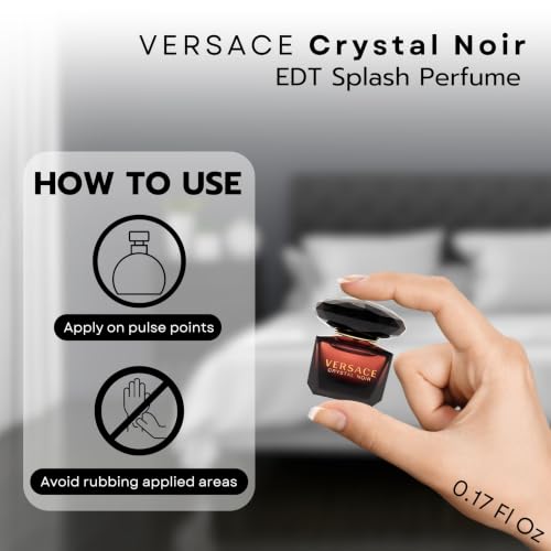 Versace Crystal Noir Perfume for Women Mini EDT 3 Piece Gift Set - image 6