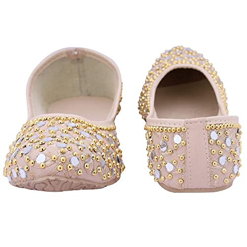 Image of Vihan Creation Synthetic Stripped Bellies for Girls and Women for Casual Wear And Formal Semi Formal Occasional Alluring Women Juttis Sandal Chappals for Girls | Women Flat Stylish | Woments Butterfly Fashion Jutti | Women Loafers | Bellies Aand Mojris for Women14
