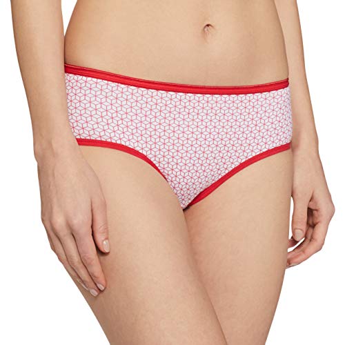 Image of Clovia Women's Cotton Mid Waist Printed Hipster Panty