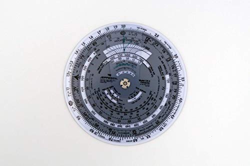 Jeppesen CR-3 Circular Flightcomputer - Calcolatore tecnico per la navigazione aerea - CR-3 Circular Computer