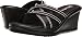 Skechers Cali Women's Rumblers Go2gal Wedge Sandal, Black Gem, 8 M US