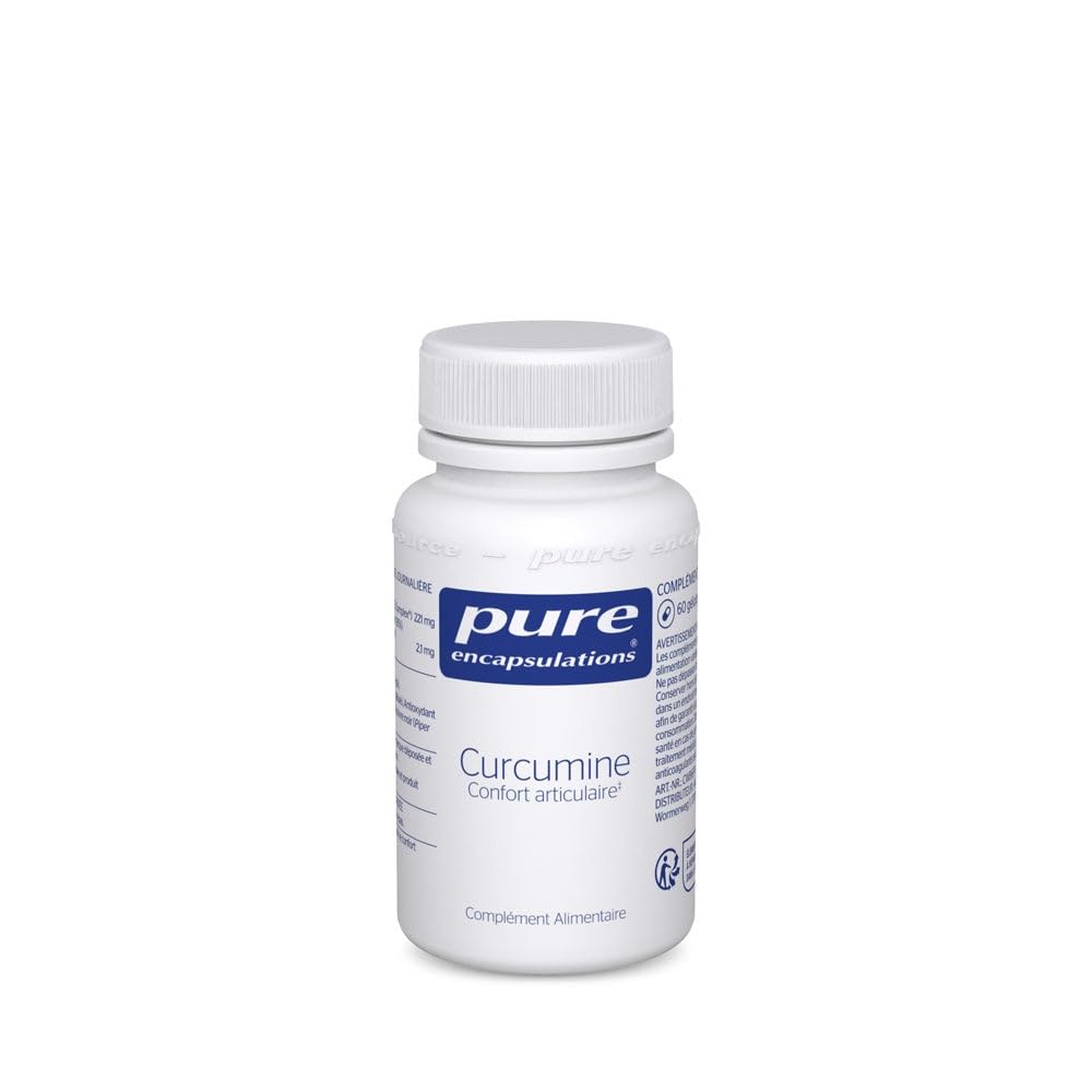 Pure Encapsulations Curcumine - Contribue à Maintenir le Confort Articulaire - 60 Capsule