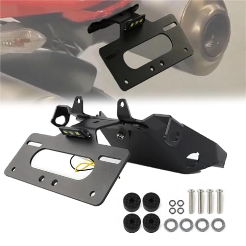 Support de plaque d'immatriculation pour Ducati Monster 795 de 2012 à 2018