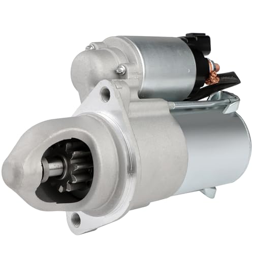 Image of SCITOO Starter Motor 36100-25020 19090 for Hyundai Santa Fe 2010-2014 Sonata 2009-2014 for KIA Optima 2013-2014 Sorento 2011-2014 2.4L ‎1.2 Kw /12 Volt CW 10-Tooth Pinion