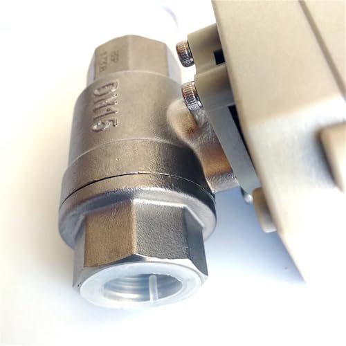 Válvula de bola motorizada DN15 inoxidable con control manual CR301 DC24V 7