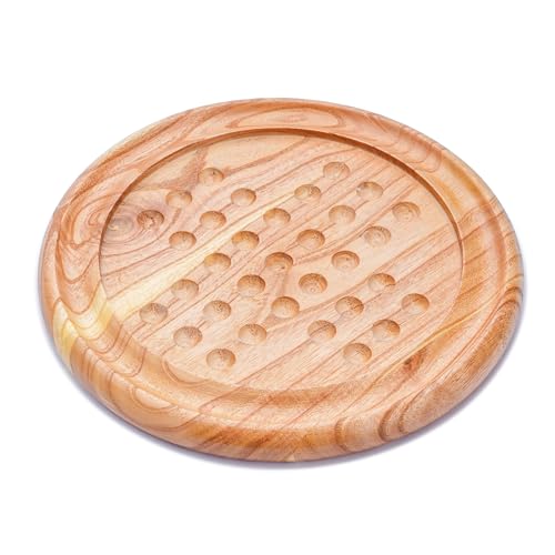 Ajuny Juego de Solitario Clásico de Madera 23x23 cm miniatura 4
