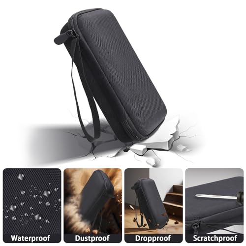 Image of for GL.iNet GL-BE3600 /GL-MT3000 /GL-AXT1800 /GL-SFT1200 /TP-Link ROAM 7 BE3600 Portable Travel Router Hard Carrying Case,Compatible with Multiple Power Adapter and Ethernet Cable