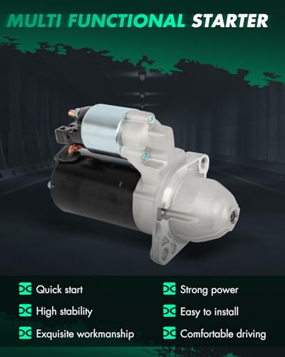 Image of SCITOO Starter Motor fit for BMW for 228i 2.0L 2014-2016,for BMW for 228i xDrive 2.0L 2015-2016,for BMW for 320i 2.0L 2013-2018 Replacement Starter 19308