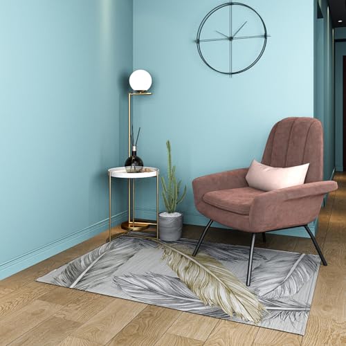 Alfombra lavable 62 x 120 cm resistente para sala y dormitorio b 3