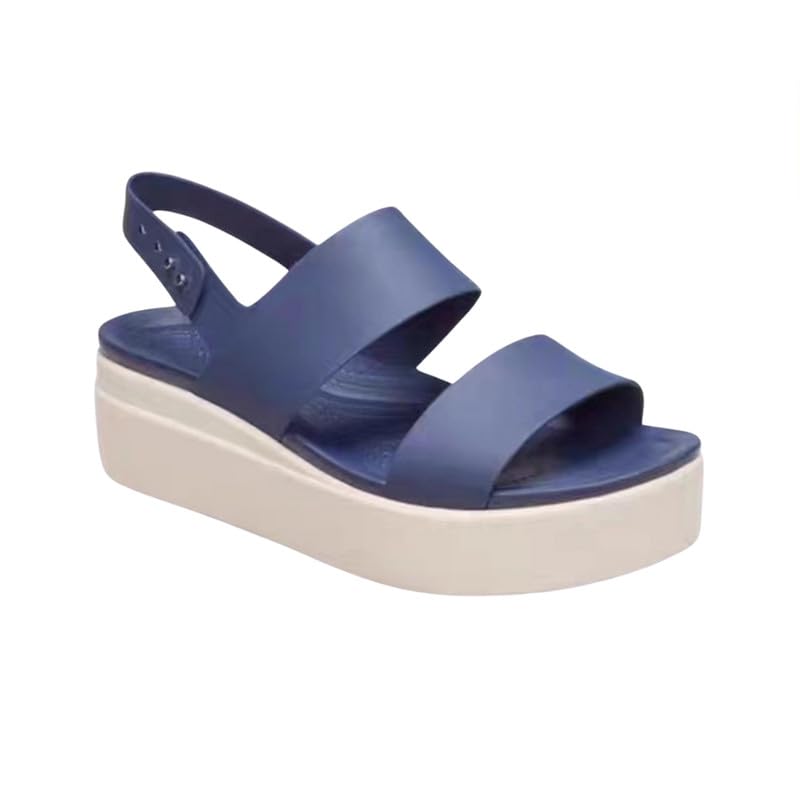 KACHEEG® Women's Heeled Sandals Comfortable Lightweight Thick Bottom Open Toe Footwear