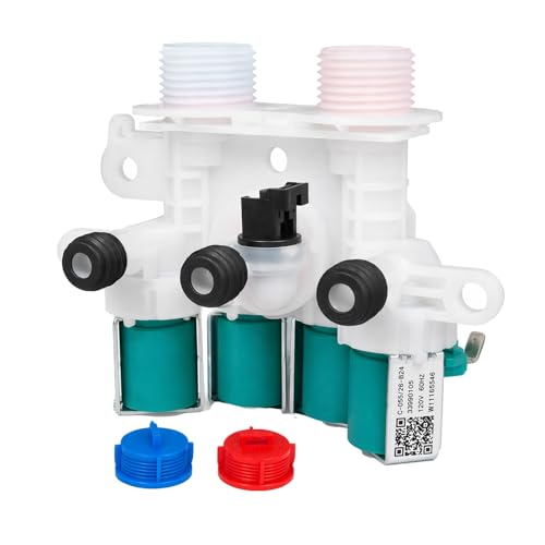 W11165546 W11096267 Washer Water Inlet Valve for Whirlpool Maytag Kenmore
