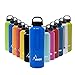 Laken Classic Borraccia di Alluminio Bottiglia d'acqua con Apertura Ampia e Tappo a Vite con Impugnatura, 1 Litro Celeste