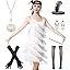 Flapper Style 6 White
