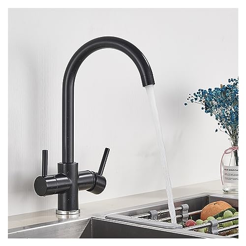 Robinet de cuisine filtré beige avec points mélangeur eau pure - 7