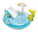 DIVERSIÓN SEGURA DEL AGUA: no es necesario salir al exterior para refrescarse, solo disfrute del agua fresca en la piscina inflable en la terraza o en el jardín. Nuestra piscina garantiza que los niños jueguen en el agua sin riesgo.