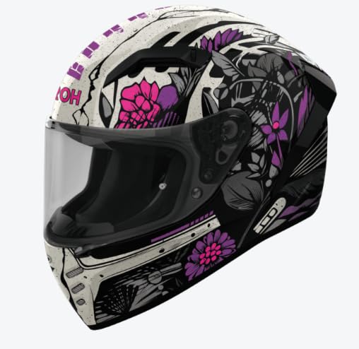 Airoh Connor Casco, Unisex, Bloom Gloss, Medium