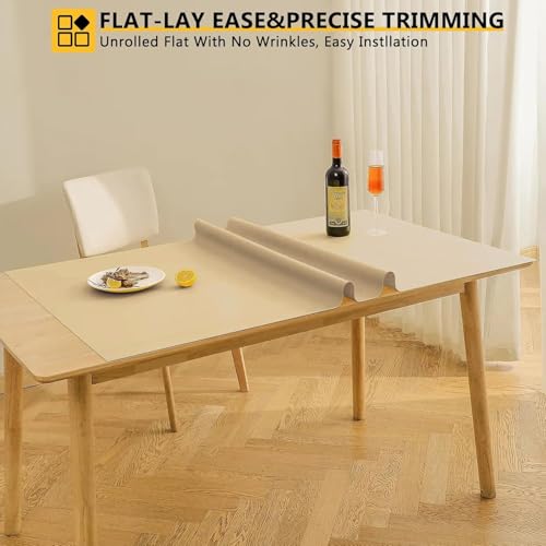Image of WochiTV Shelf Liner for Cabinets, Drawer Non Adhesive Non Slip Foam Mat for Kitchen, Pantry, Bathroom, Cupboard, Garage, Closet, Shelves, Drawer, Tool Box, Tan 11.8 x 59 inches