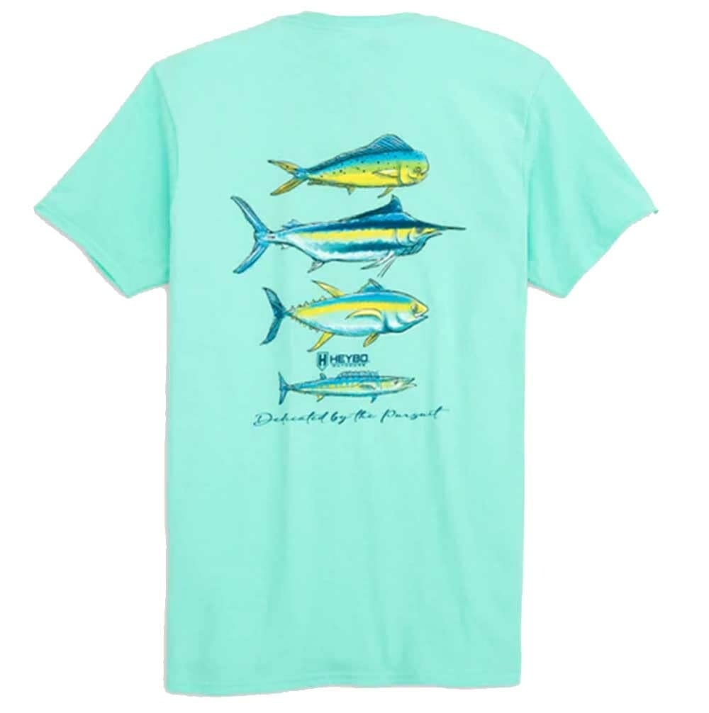 Heybo Salt Water Fishing SS T-Shirt, Salt Water Life T-Shirt