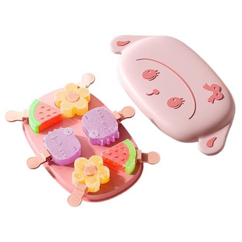 xowwyue Moldes Para Helados - Elaborador De Helados De Silicona,Accesorios Para Postres Fríos, Utensilios Para Bebidas, Yogur Y Gelatina De Frutas