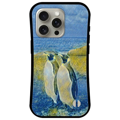 iPhone 17 Pro Max 用 ケース MagSafe 対応 カバー アクリル TPU Qi充電 吸着 磁石 マグネット 耐衝撃 バンパー ワイヤレス充電 マグセーフ アイフォン17プロマックス ifa140-j ペンギン