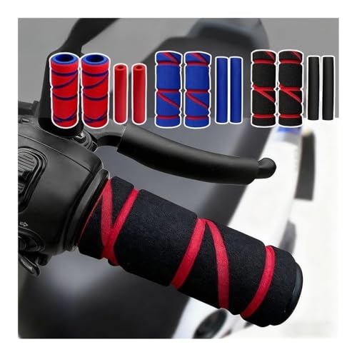 Cubiertas de esponja transpirables para manillar con juego de frenos protector 2