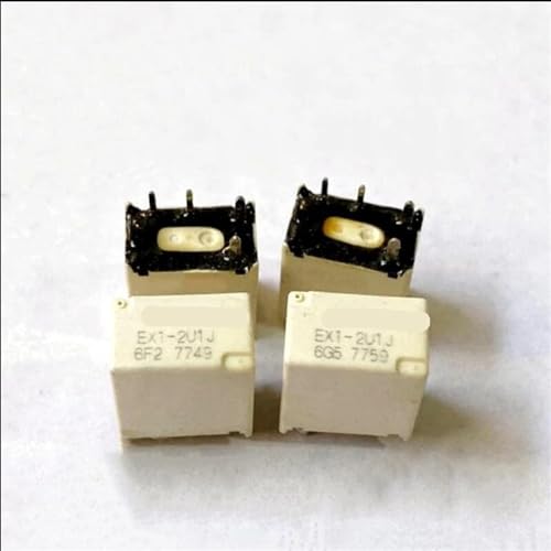 Relé de coche EX1-2U1J 12V 5PIN para circuito eléctrico de automoción en pack