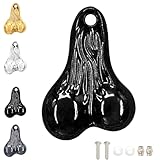 Hanging Truck Balls Nuts,Bumper Bull Zinc Alloy Hanging Truck Balls Nuts, for 1/10, 1/8 Universal RC Trucks Cars Realistic Durable Car Accessories (1Pcs,Black)