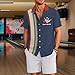 Artiglow Custom Retro Bowling Shirts for Men, Vintage Short Sleeve Button Down Casual Shirts with Personalized Team Name, Hawaiian Shirt, Beach Shirt, Mens Summer Outfits, Gift for Him Fathers Day S15