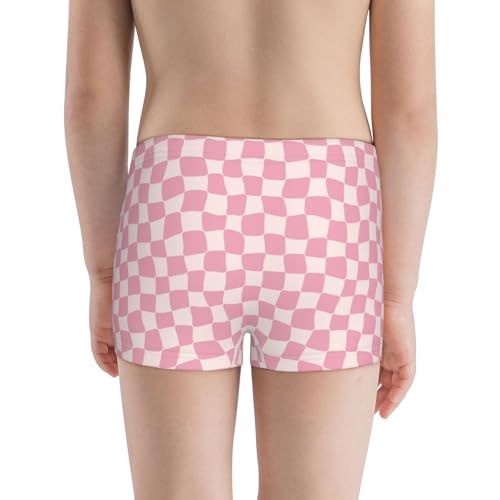 Boys' Cotton Boxer Brief Soft Underwear-Irregular Plaid3