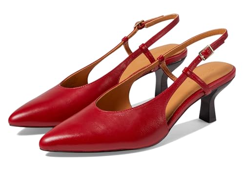 Madewell Damen The Debbie Slingback Pumps aus Leder, Bright Ember, 41 EU