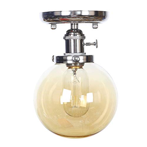 YFMYY Nordic soffitto LED stile palla di vetro