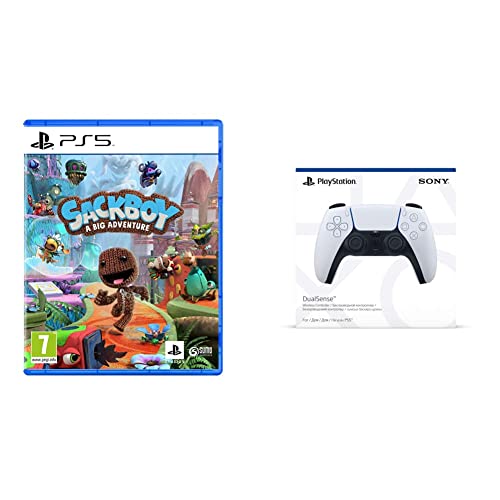 Image of Sony PS5 Sackboy : A Big Adventure+DualSense wireless controller - (PlayStation5)