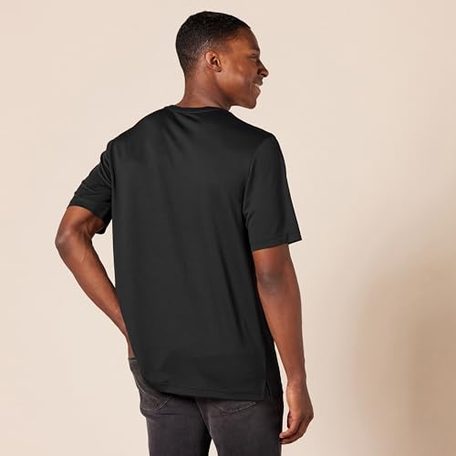 Amazon Essentials Henley Shirts for Men, Short Sleeve, Quick-Dry Jersey, Regular-Fit, 2-Pack2