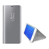 fenster spiegel groß Stabile Kickstand-Funktion:Das Ansehen von Filmen oder Videos auf Ihrem Telefon wurde durch das Cover vereinfacht. Mit dem eingebauten Kickstand können Sie überall bequem freihändig Videoanrufe tätigen,lesen oder Filme ansehen.